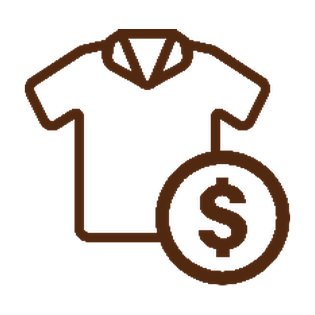 Stop buying wrong clothes icon